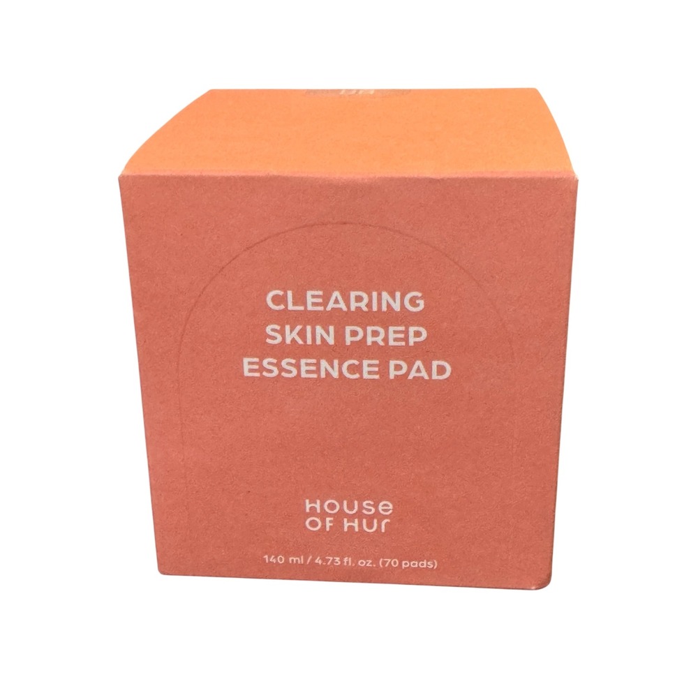 House of Hur Clearing Skin Prep EssencePad 70ct140ml Korean Skincare AHA BHA PHA